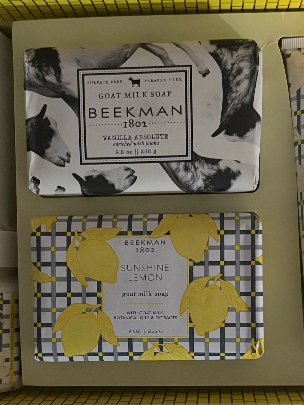 Beekman 1802 Goat Milk Skincare
Gift Set of 5 Vanilla Absolute
Sunshine Lemon